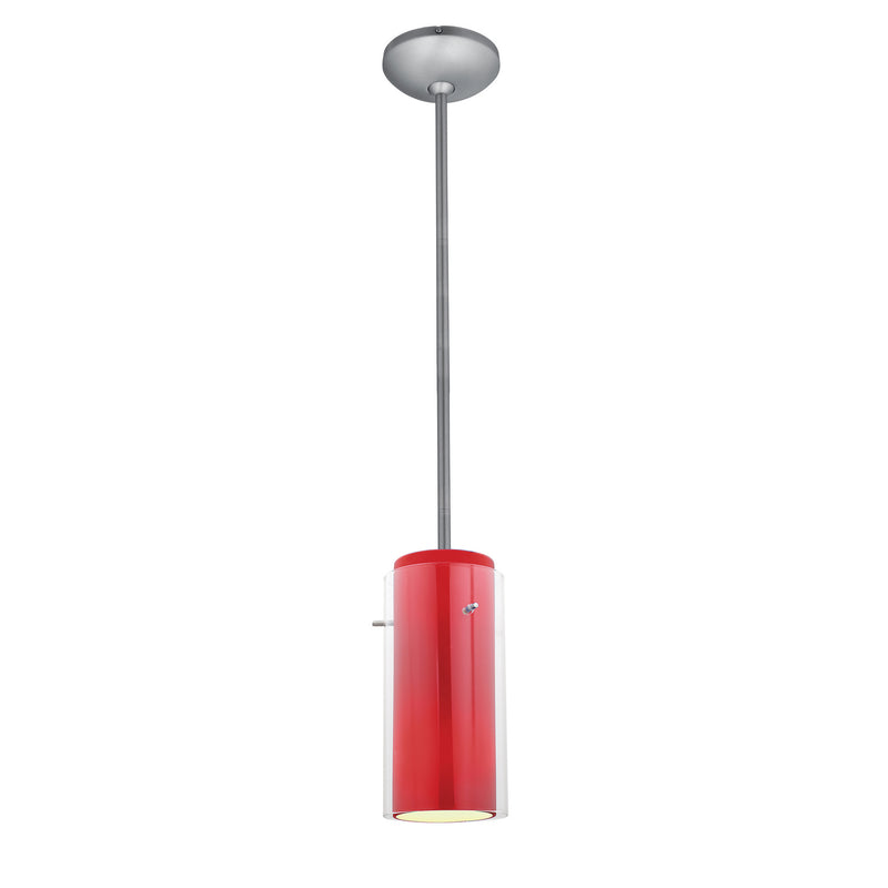 Access - 28033-3R-BS/CLRD - LED Pendant - Glass&