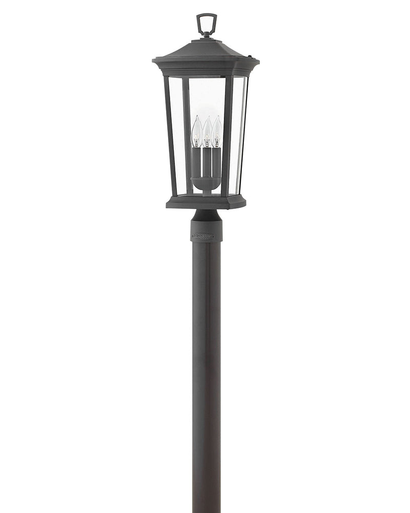 Hinkley - 2361MB-LV - LED Post Top or Pier Mount Lantern - Bromley - Museum Black