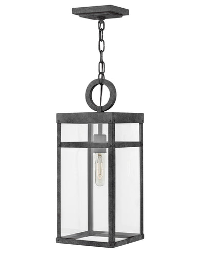 Hinkley - 2802DZ-LL$ - LED Hanging Lantern - Porter - Aged Zinc