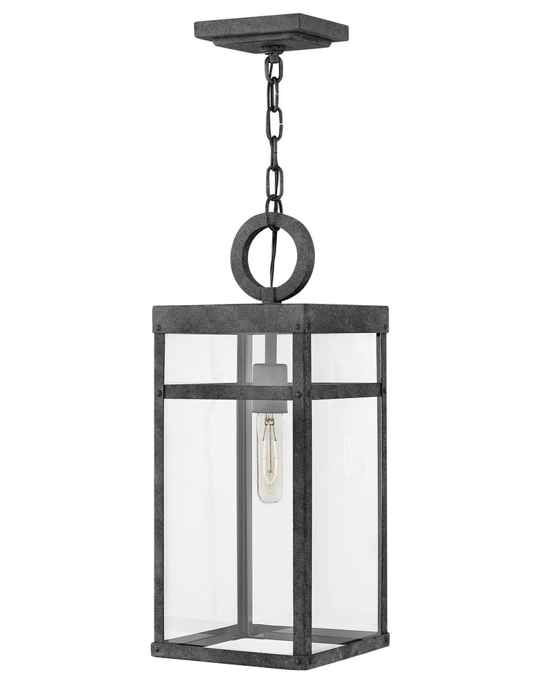 Hinkley - 2802DZ-LL$ - LED Hanging Lantern - Porter - Aged Zinc