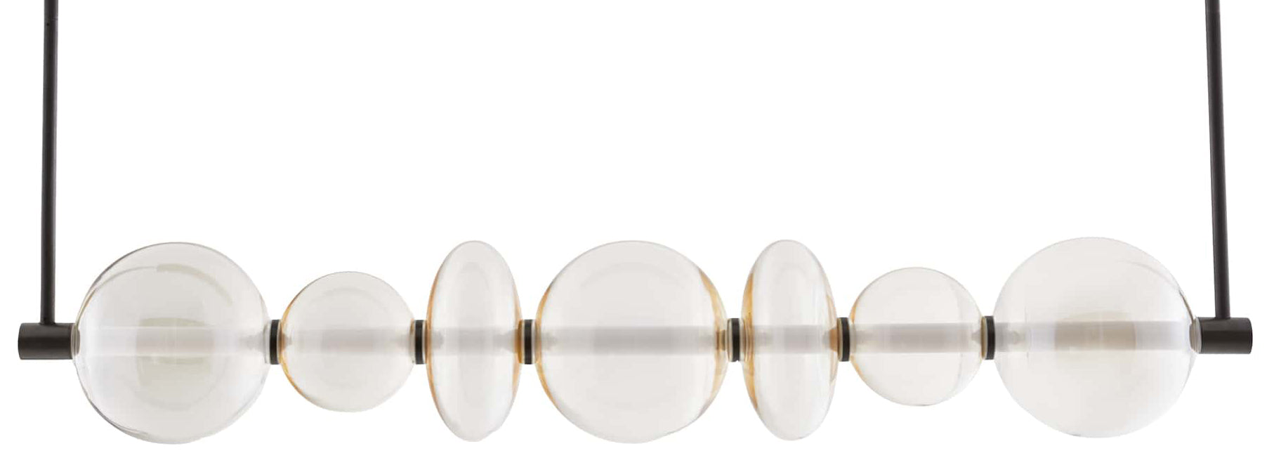 LINE　OUTLINE　178センチ Raphael Linear Chandelier - 89656 by Arteriors from Cleveland Lighting