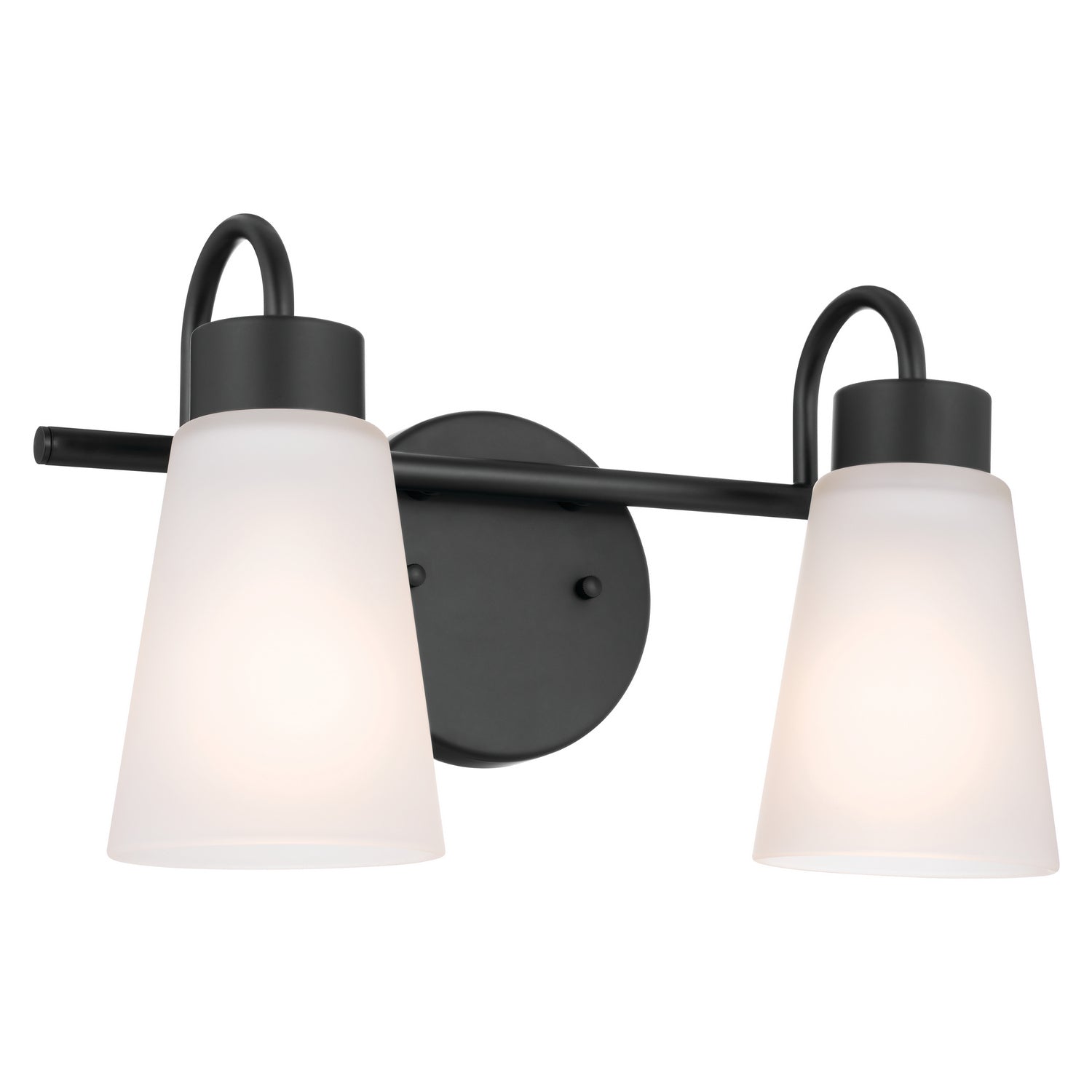 Erma Bath Vanity Light - 55125BK by Kichler from Cleveland Lighting