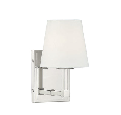 Meridian - M90071PN - One Light Wall Sconce - Polished Nickel
