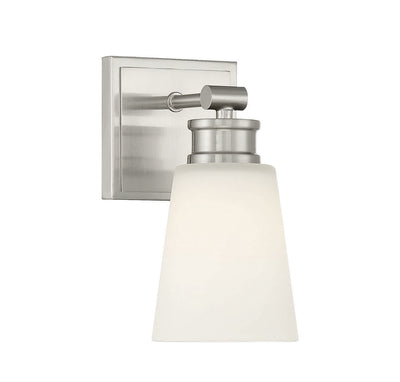 Meridian - M90072BN - One Light Wall Sconce - Brushed Nickel