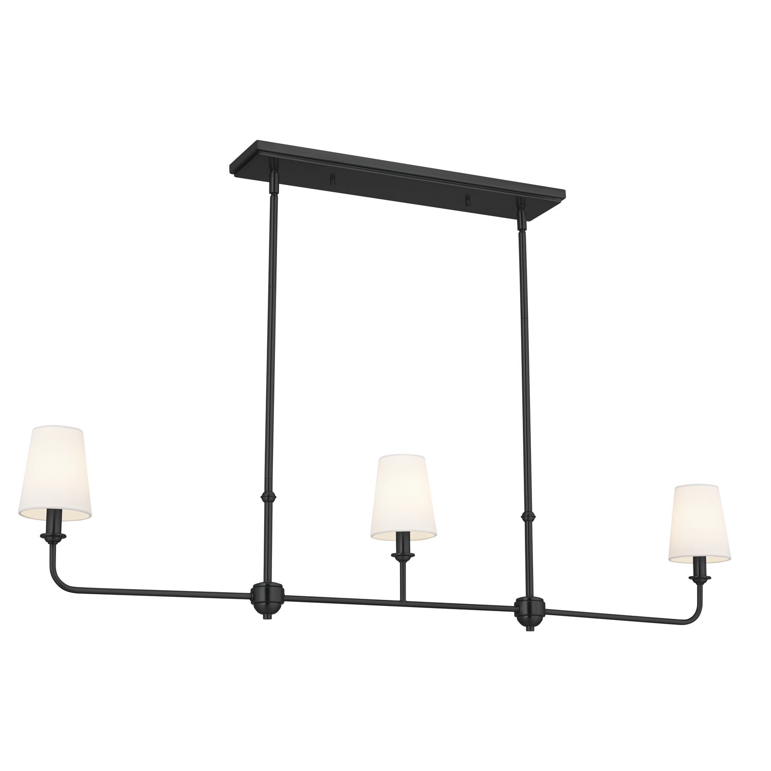 Pallas Linear Chandelier - 52519BK by Kichler from Cleveland Lighting