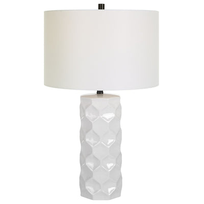 Uttermost - 30181-1 - One Light Table Lamp - Honeycomb - Satin Black