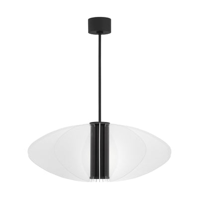 Visual Comfort Modern - SLPD28430B - LED Pendant - Nyra - Nightshade Black