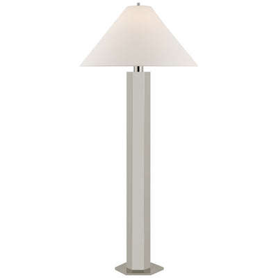 Visual Comfort Signature - PCD 1000PN-L - LED Floor Lamp - Olivier - Polished Nickel