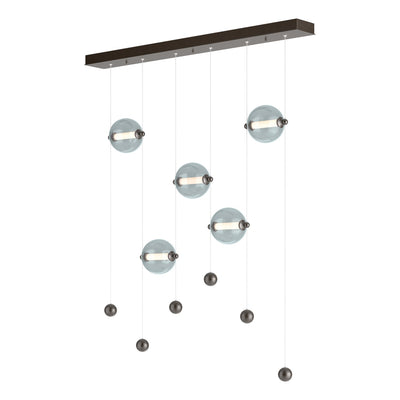 Hubbardton Forge - 139050-LED-STND-14-YL0668 - LED Pendant - Abacus - Oil Rubbed Bronze