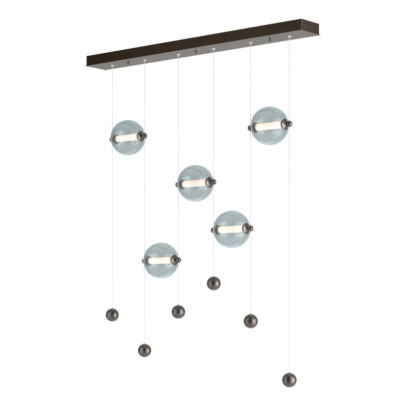 Hubbardton Forge - 139050-LED-STND-14-YL0668 - LED Pendant - Abacus - Oil Rubbed Bronze