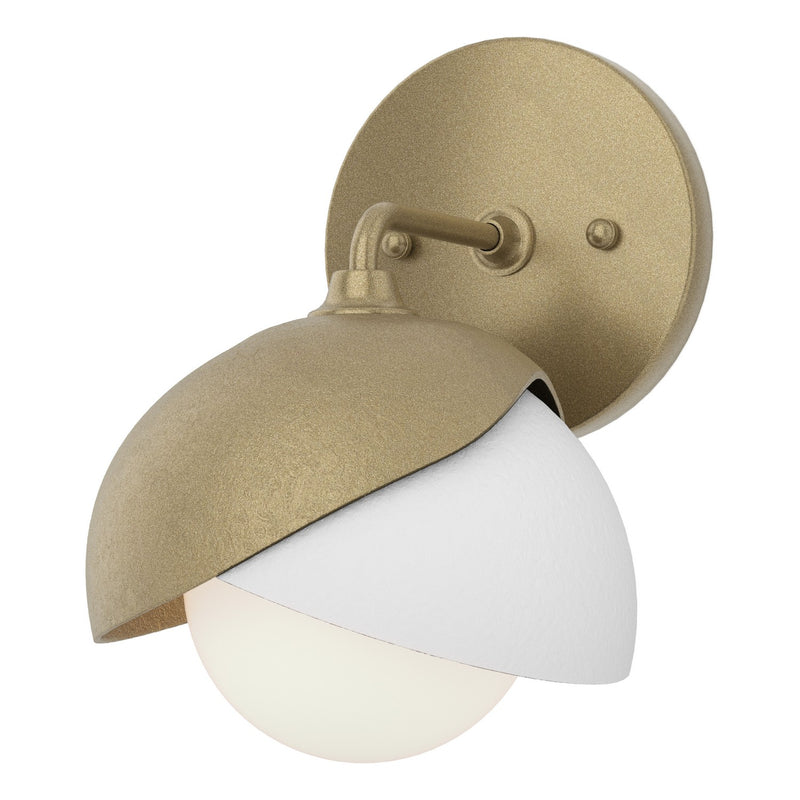 Hubbardton Forge - 201374-SKT-84-02-GG0711 - One Light Wall Sconce - Brooklyn - Soft Gold