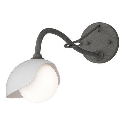Hubbardton Forge - 201376-SKT-20-02-GG0711 - One Light Wall Sconce - Brooklyn - Natural Iron