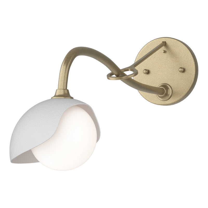 Hubbardton Forge - 201376-SKT-84-02-GG0711 - One Light Wall Sconce - Brooklyn - Soft Gold