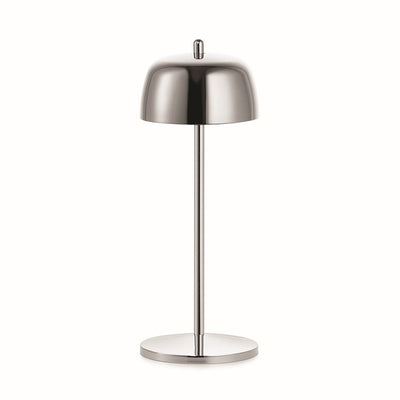 Zafferano - LD01000C3 - LED Table Lamp - Theta - Polished Chrome