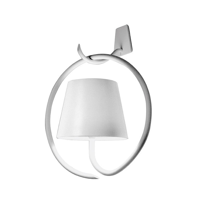 Zafferano - LD0289B4 - LED Wall Lamp - Poldina - White