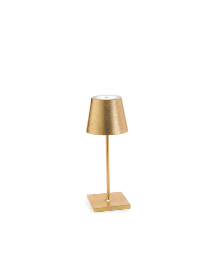 Zafferano - LD0320BFO - LED Table Lamp - Poldina Pro - Gold leaf