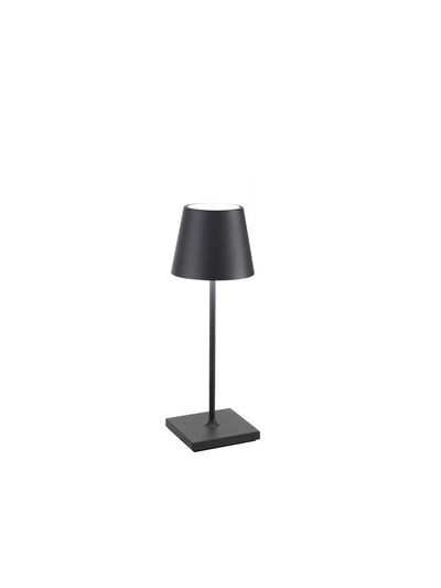 Zafferano - LD0320N4 - LED Table Lamp - Poldina Pro - Dark grey
