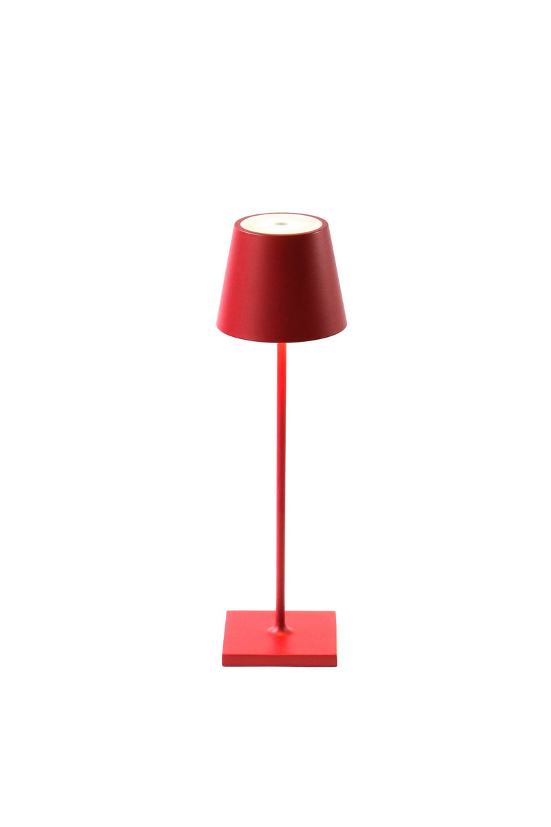 Zafferano - LD0340U4 - LED Table Lamp - Poldina - Ruby Red