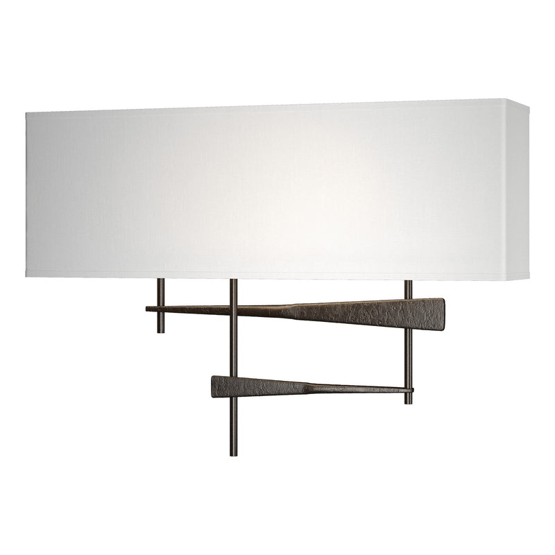 Hubbardton Forge - 207675-SKT-14-SF1606 - LED Wall Sconce - Cavaletti - Oil Rubbed Bronze