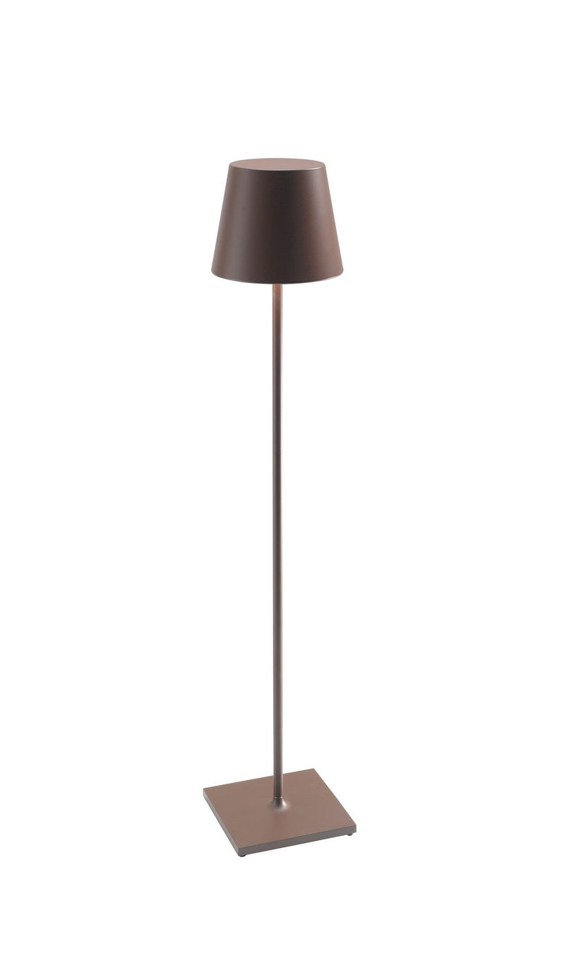 Zafferano - LD0360R3 - LED Floor Lamp - Poldina Pro - Dark grey