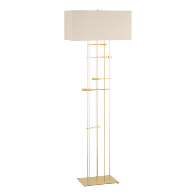 Hubbardton Forge - 237670-SKT-86-SE2302 - One Light Floor Lamp - Cavaletti - Modern Brass