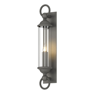 Hubbardton Forge - 303080-SKT-20-ZM0034 - One Light Outdoor Wall Sconce - Cavo - Coastal Natural Iron