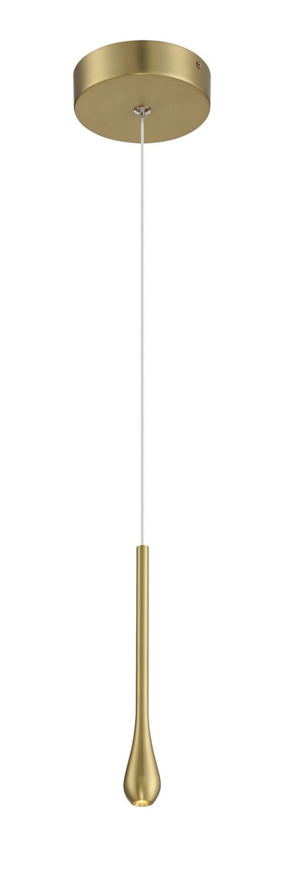 George Kovacs - P1461-695-L - LED Mini Pendant - Pingo - Soft Brass