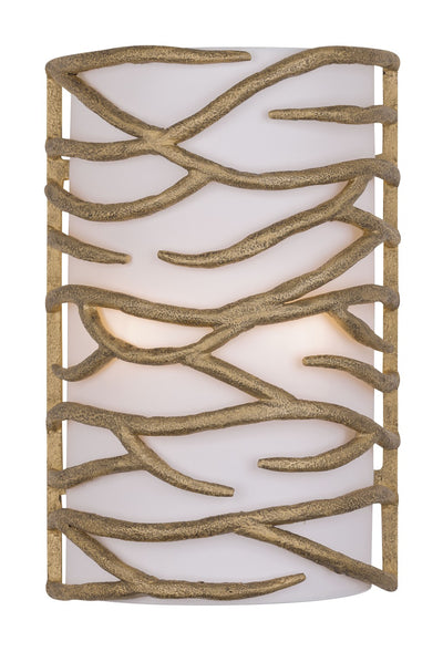 Minka-Lavery - 3712-788 - Two Light Wall Sconce - Branch Reality - Textured Ashen Gold