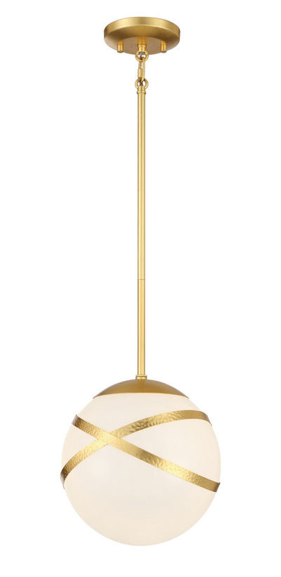 Minka-Lavery - 5431-853 - One Light Mini Pendant - Atlys - Spring Gold Leaf