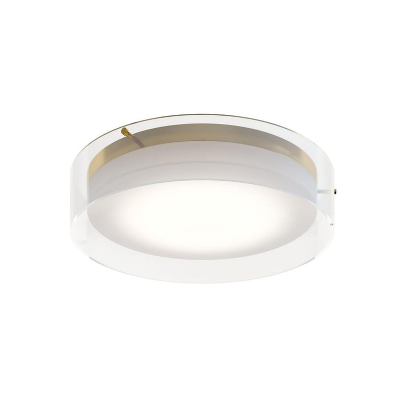 AFX Lighting - STDF16LAJD1SB - LED Flush Mount - Studio - Satin Brass