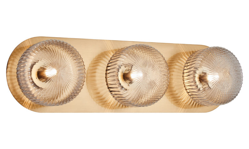 Matteo Lighting - S01303AGCL - LED Wall Sconce - Knobbel - Aged Gold Brass