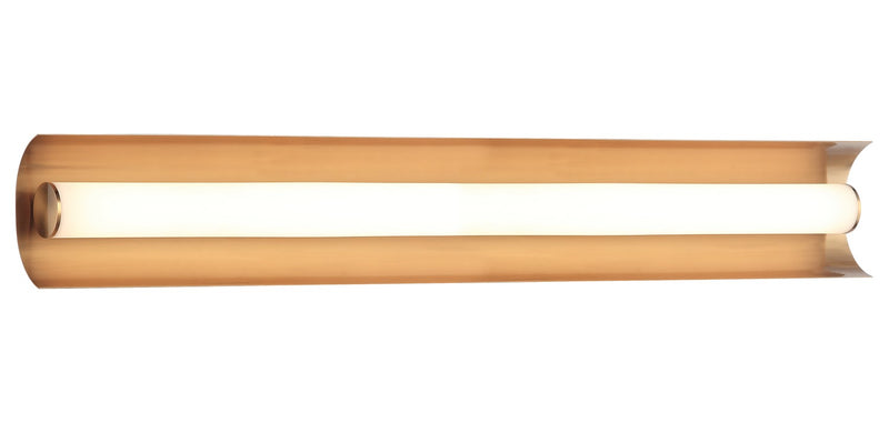 Matteo Lighting - S02924AG - LED Wall Sconce - Norvan - Aged Gold Brass