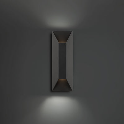 Modern Forms - WS-W24116-35-BK - LED Outdoor Wall Sconce - Maglev - Black