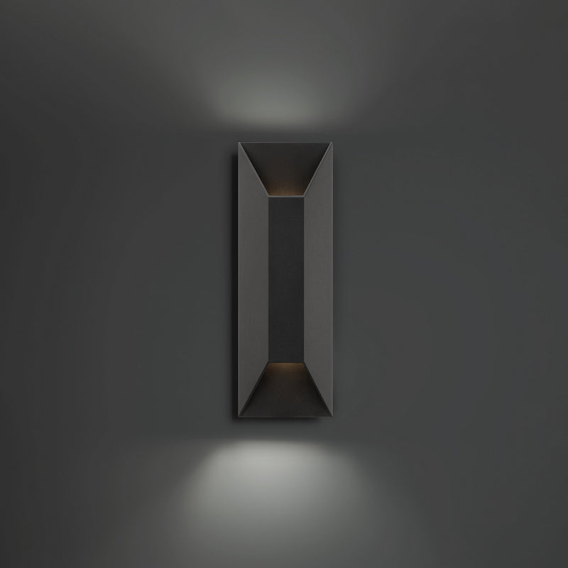 Modern Forms - WS-W24116-35-BK - LED Outdoor Wall Sconce - Maglev - Black