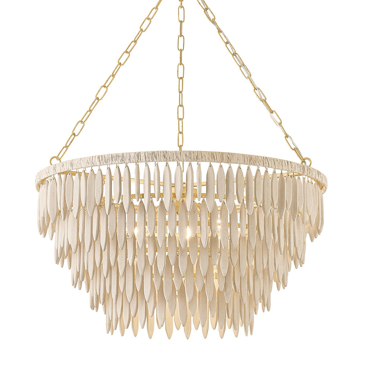 Tiffany Chandelier - H805805-AGB by Mitzi from Cleveland Lighting