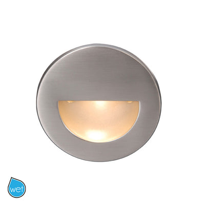 W.A.C. Lighting - WL-LED300-C-BN - LED Step and Wall Light - Led3 Cir - Brushed Nickel