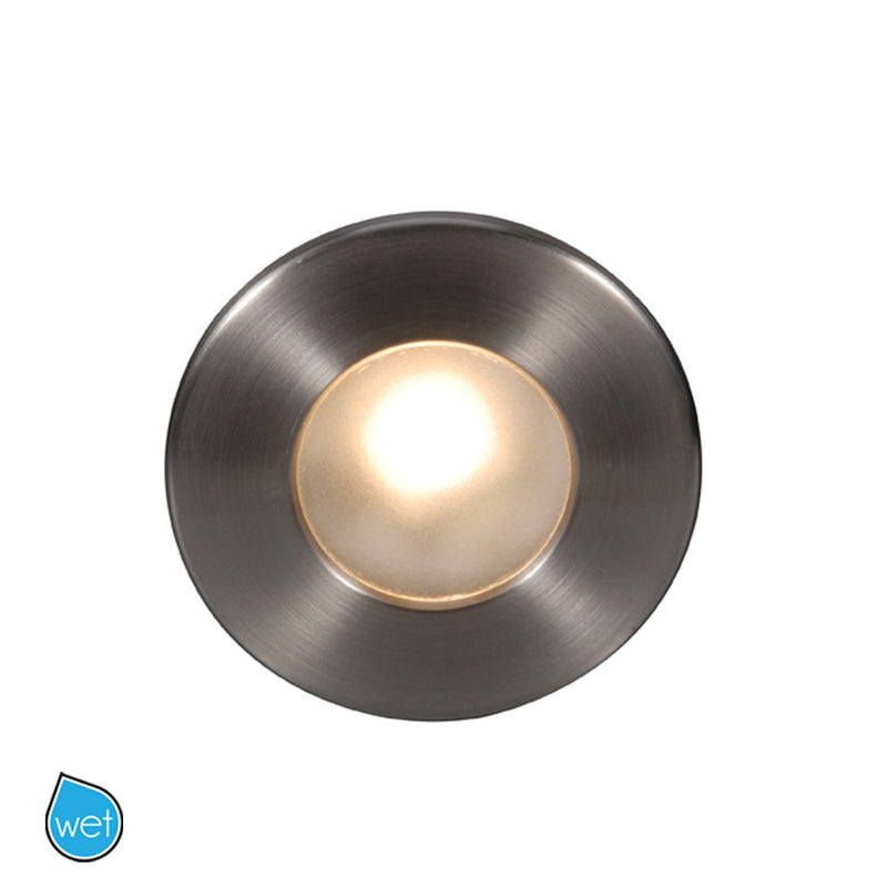W.A.C. Lighting - WL-LED310-C-BN - LED Step and Wall Light - Led3 Cir - Brushed Nickel