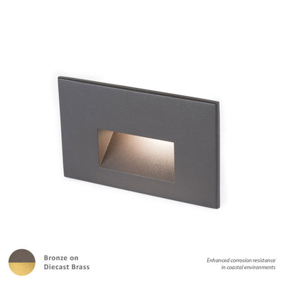 W.A.C. Lighting - 4011-30BBR - LED Step and Wall Light - 4011 - Bronze On Brass