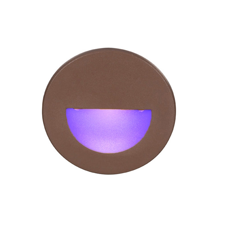 W.A.C. Lighting - WL-LED300-BL-BZ - LED Step and Wall Light - Led3 Cir - Bronze on Aluminum