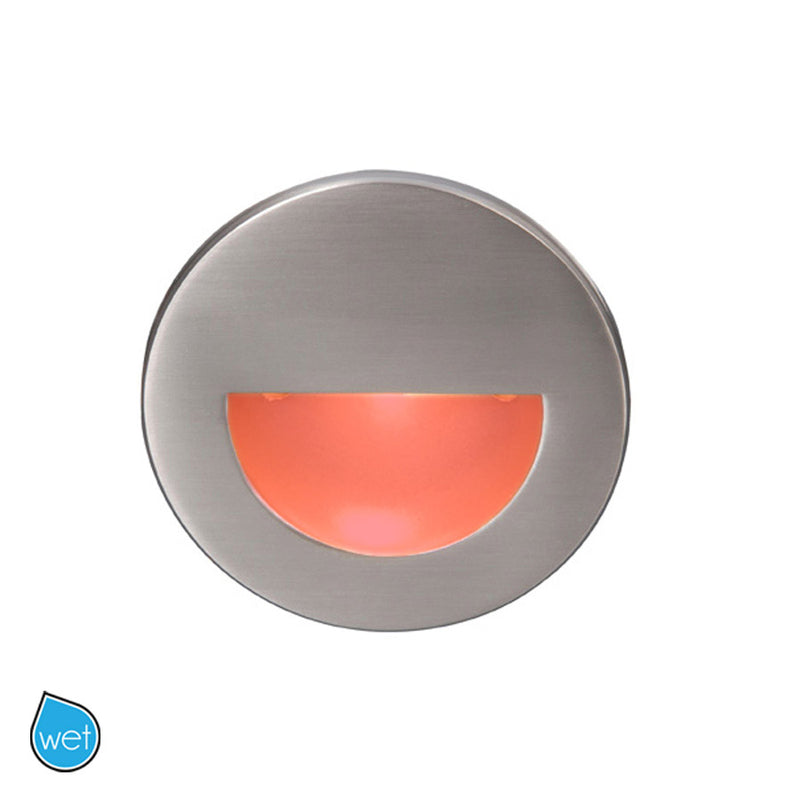 W.A.C. Lighting - WL-LED300-RD-BN - LED Step and Wall Light - Led3 Cir - Brushed Nickel