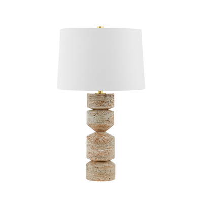 Hudson Valley - L4730-AGB - One Light Table Lamp - Galeville - Aged Brass