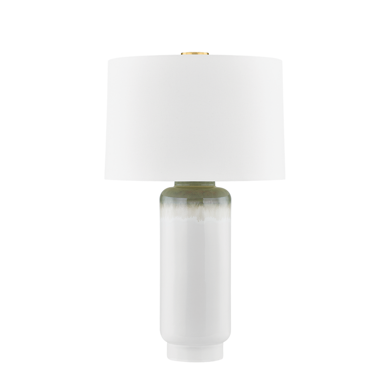 Hudson Valley - L5933-AGB/C03 - One Light Table Lamp - Stafford - Aged Brass/Ceramic Meadow Ombre