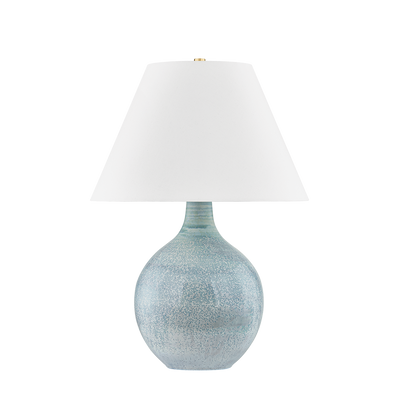 Hudson Valley - L6227-AGB/C04 - One Light Table Lamp - Kearny - Aged Brass/Ceramic Reactive Seaglass