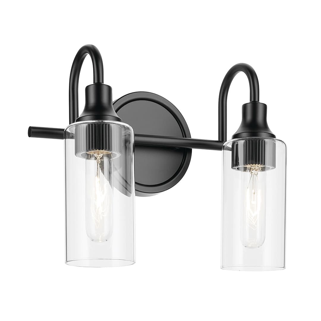 Kavi Bath Vanity Light - 55210BK by Kichler from Cleveland Lighting