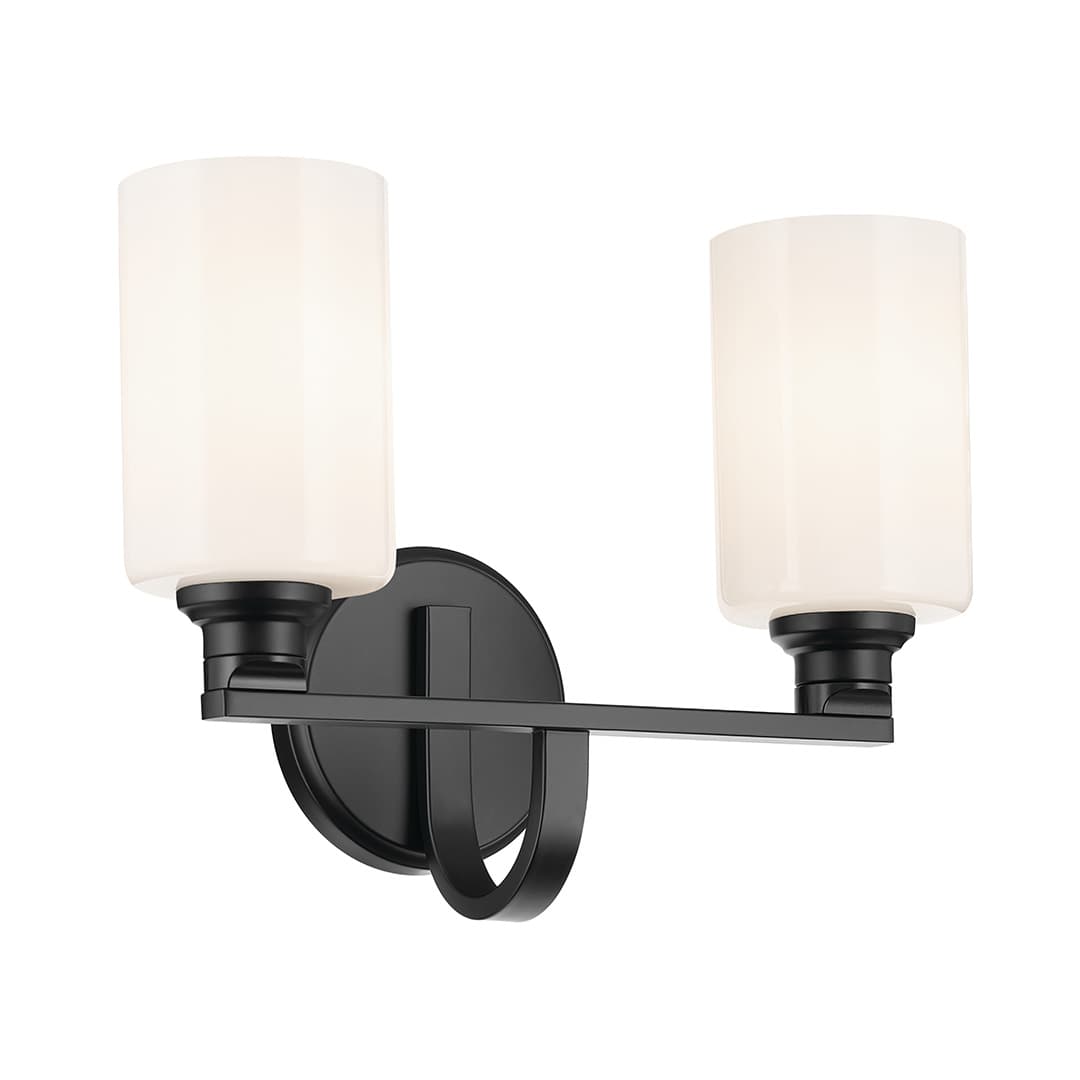 Gioe Bath Vanity Light - 55225BK by Kichler from Cleveland Lighting