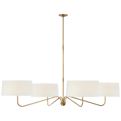 Visual Comfort Signature - TOB 5350HAB-L - LED Chandelier - Canto - Hand-Rubbed Antique Brass