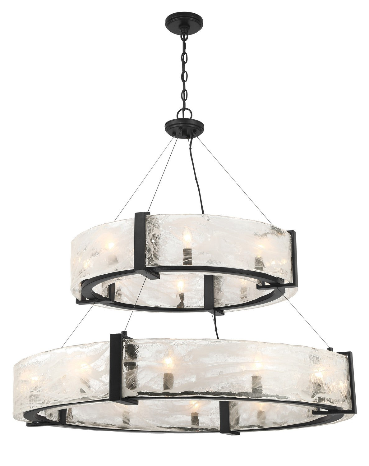 Cloud Break Chandelier - 3610-66A by Minka-Lavery from Cleveland Lighting
