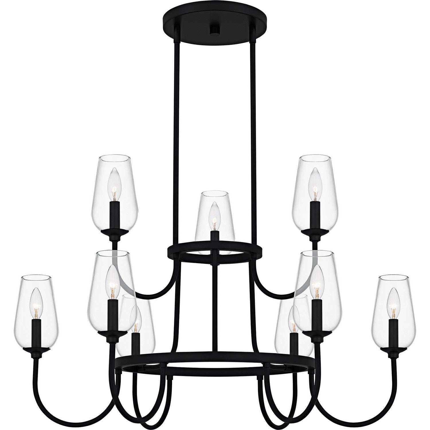 Viscount Tiered Chandelier | Quoizel – Cleveland Lighting