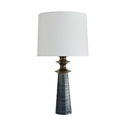 Arteriors - 11047-836 - One Light Table Lamp - Albright - Peacock and Bronze Reactive