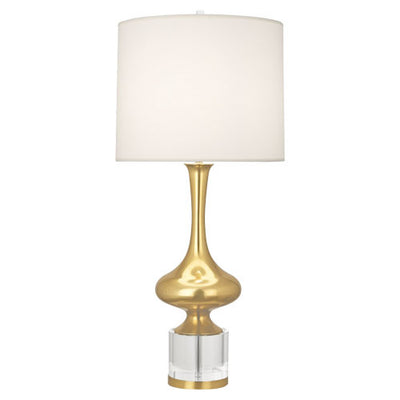 Robert Abbey - 209 - One Light Table Lamp - Jeannie - Modern Brass w/ Clear Crystal